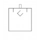 BANDEJA 24 COLGANTES CON GANCHO 315x225x30 mm BJ-24CG-N