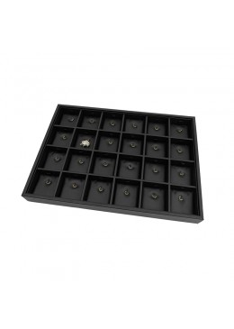BANDEJA 24 COLGANTES CON GANCHO 315x225x30 mm BJ-24CG-N