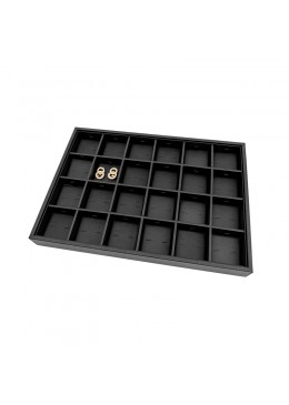 BANDEJA 24 PARES PENDIENTES OMEGA 315x225x30 mm BJ-24PO-N