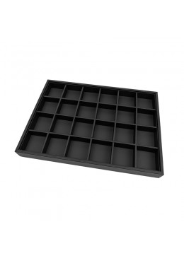 BANDEJA 24 HUECOS 315x225x30 mm BJ-24H-N
