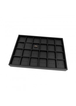 BANDEJA 24 ANILLOS 315x225x30 mm BJ-24S-N