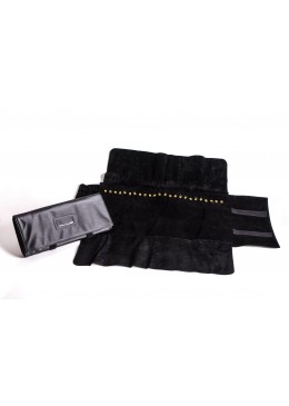 Manta enrrollable  para cadenas con anillas de joyeria bisuteria y joyas MJ4