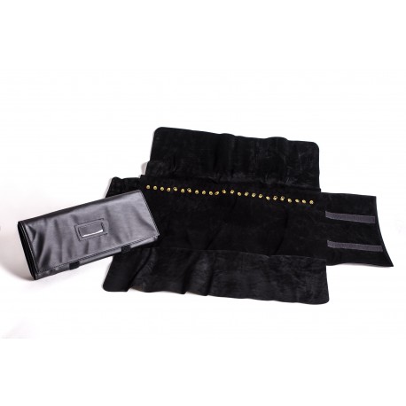 Manta enrrollable  para cadenas con anillas de joyeria bisuteria y joyas MJ4