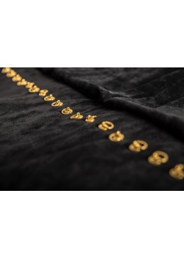 Manta enrrollable  para cadenas con anillas de joyeria bisuteria y joyas MJ4