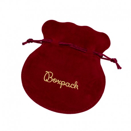 Bolsa de antelina imitacion terciopelo para joyeria bisuteria y joyas 104