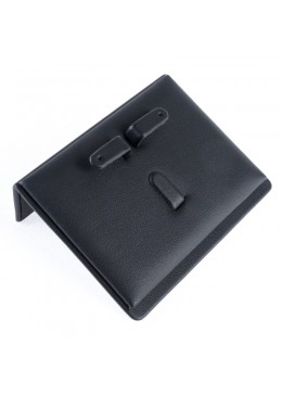 Expositor de polipiel para juego de anillo y pendientes de joyeria bisuteria y joyas DP7