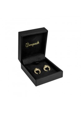 ESTUCHE NEGRO PARA PENDIENTES 73X84X38 Mm. EB-3-P