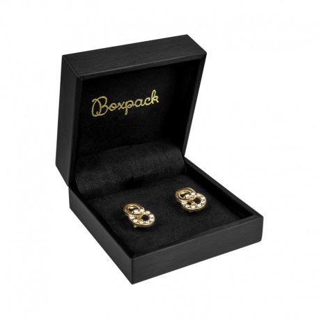 ESTUCHE NEGRO PARA PENDIENTES 90x90x44 Mm. EB-5-P ESTUCHE NEGRO PARA PENDIENTES 90x90x44 Mm. EB-5-P