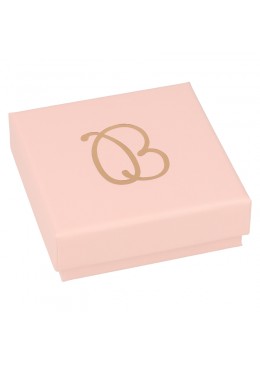 Caja de carton para juego de pendientes, sortija y colgante de joyeria y bisuteria rs-60