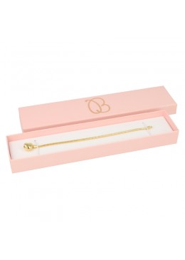Caja de cartón rosa pulsera extendida de joyería bisutería y joyas RS-51 Caja de cartón rosa pulsera extendida de joyería bisutería y joyas RS-51