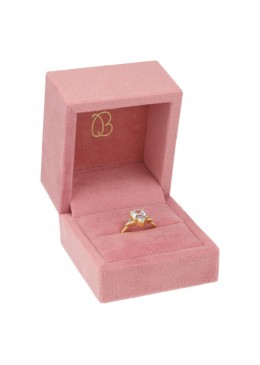 ESTUCHE PARA ANILLO COLOR ROSA 62x67x52 Mm. VT-1-S-RS