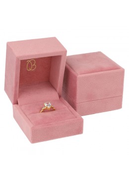 ESTUCHE PARA ANILLO COLOR ROSA 62x67x52 Mm. VT-1-S-RS