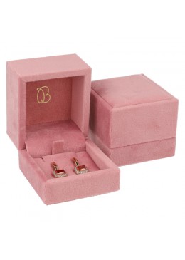 ESTUCHE PARA PENDIENTES COLOR ROSA 61x66x55 Mm. VT-1-P-RS