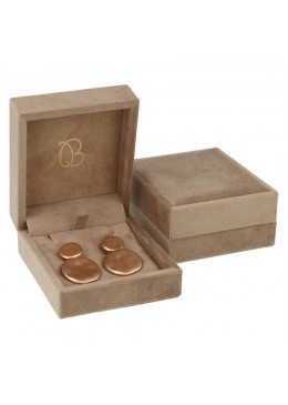 ESTUCHE PARA PENDIENTES COLOR ARENA 72x83x37 Mm. VT-3-P-AR