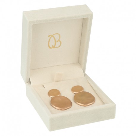 ESTUCHE PARA PENDIENTES COLOR BEIGE 72x83x37 Mm. VT-3-P-AR