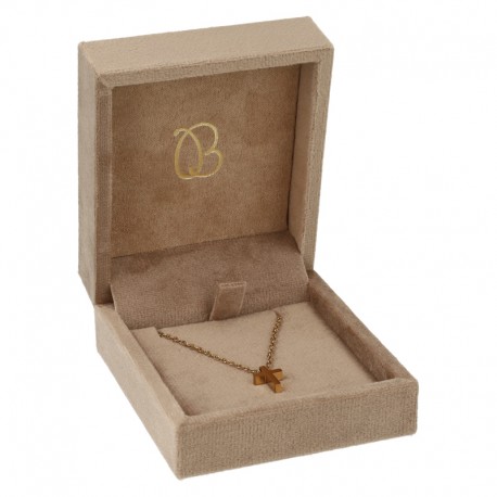 ESTUCHE PARA COLGANTE COLOR ARENA 72x83x37 Mm. VT-3-C-AR