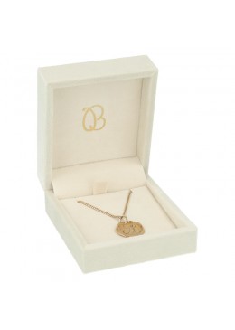 ESTUCHE PARA COLGANTE COLOR BEIGE 72x83x37 Mm. VT-3-C-BE