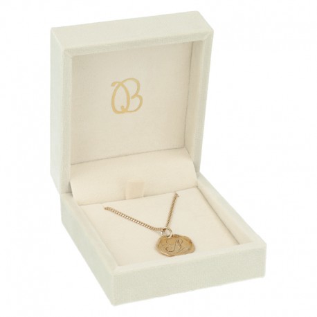 ESTUCHE PARA COLGANTE COLOR BEIGE 72x83x37 Mm. VT-3-C-BE