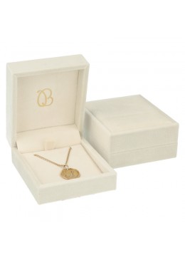 ESTUCHE PARA COLGANTE COLOR BEIGE 72x83x37 Mm. VT-3-C-BE