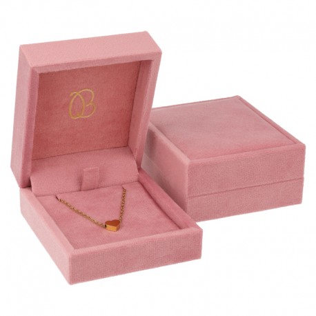 ESTUCHE PARA COLGANTE COLOR ROSA 72x83x37 Mm. VT-3-C-RS