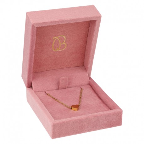 ESTUCHE PARA COLGANTE COLOR ROSA 72x83x37 Mm. VT-3-C-RS