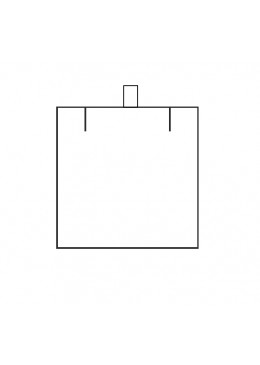 ESTUCHE PARA COLGANTE COLOR BEIGE 90x90x43 Mm. VT-5-C-BE