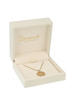 ESTUCHE PARA COLGANTE COLOR BEIGE 90x90x43 Mm. VT-5-C-BE