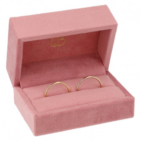 ESTUCHE PARA ALIANZAS COLOR ROSA 77x51x41 Mm. VT-7-A-RS