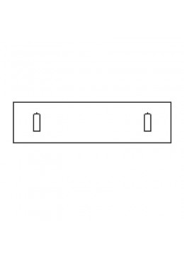 ESTUCHE PARA PULSERA EXTENDIDA COLOR ARENA 220x55x36 Mm. VT-8-PR-AR