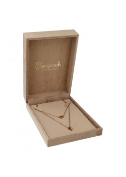 ESTUCHE PARA COLLAR COLOR ARENA 110x161x43 Mm. VT-9-C-AR