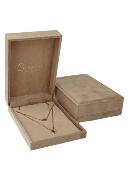 ESTUCHE PARA COLLAR COLOR ARENA 110x161x43 Mm. VT-9-C-AR