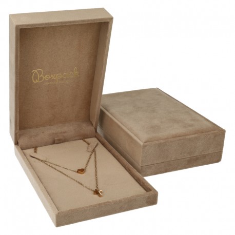 ESTUCHE PARA COLLAR COLOR ARENA 110x161x43 Mm. VT-9-C-AR