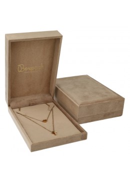 ESTUCHE PARA COLLAR COLOR ARENA 110x161x43 Mm. VT-9-C-AR