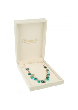 ESTUCHE PARA COLLAR COLOR BEIGE 110x161x43 Mm. VT-9-C-BE