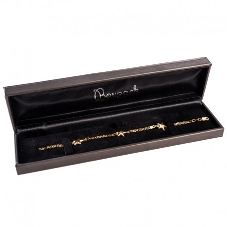 Estuche forrado imitacion seda para pulsera extendida de joyeria y joyas S-74-PE