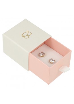CAJA ANILLO O PENDIENTES 55x50x42 Mm. BLANCA SG-1-B-RS