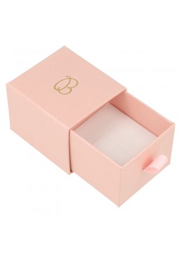 CAJA SORTIJA O PENDIENTES 55x50x42 Mm. ROSA SG-1-RS-RS