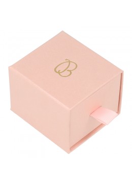 CAJA SORTIJA O PENDIENTES 55x50x42 Mm. ROSA SG-1-RS-RS