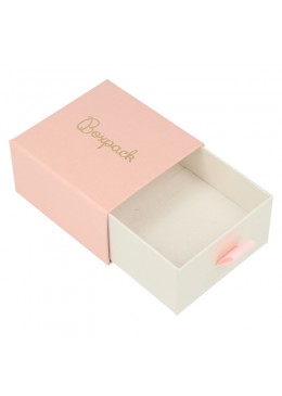 CAJA COLGANTE Y PENDIENTES 73x70x40 Mm. ROSA SG-2-RS-B
