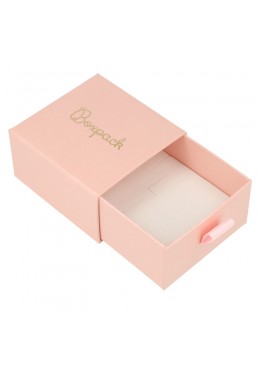 CAJA COLGANTE Y PENDIENTES 73x70x40 Mm. ROSA SG-2-RS-RS