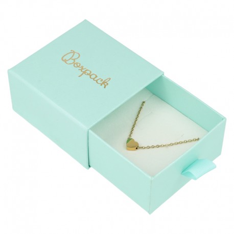 CAJA PARA PENDIENTES Y COLGANTE 73x70x40 Mm AGUAMARINA SG-1-AQ-AQ