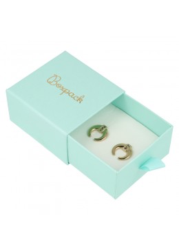 CAJA PARA PENDIENTES Y COLGANTE 73x70x40 Mm AGUAMARINA SG-1-AQ-AQ