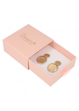 CAJA COLGANTE Y PENDIENTES 90x87x40 Mm. ROSA SG-3-RS-RS