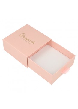 CAJA COLGANTE Y PENDIENTES 90x87x40 Mm. ROSA SG-3-RS-RS
