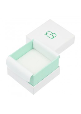 Caja de carton para anillo o pendientes de joyeria bisuteria y joyas  SA-42