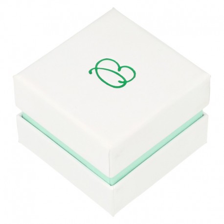 Caja de carton para anillo o pendientes de joyeria bisuteria y joyas SA-42