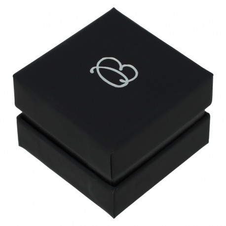 Caja de carton para anillo o pendientes de joyeria bisuteria y joyas  SA-42-N