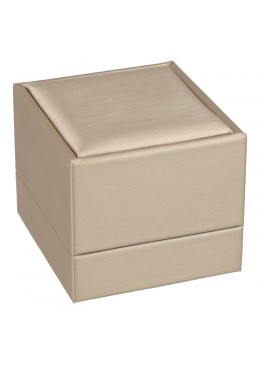 ESTUCHE COLOR CHAMPAGNE PARA SORTIJA PATILLA 62x67x56 Mm. MT-1-SP