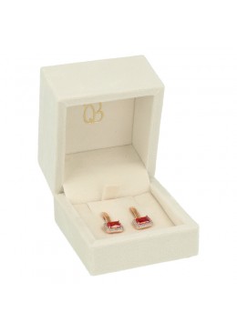 ESTUCHE PARA PENDIENTES COLOR BEIGE 61x66x55 Mm. VT-1-P-BE