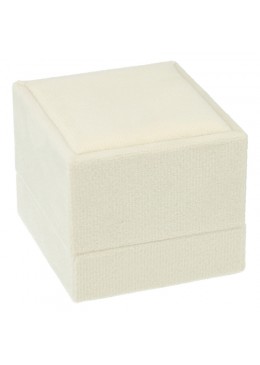 ESTUCHE PARA ANILLO CON PATILLA COLOR BEIGE 61x66x55 Mm. VT-1-SP-BE